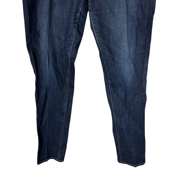 Levi's Jeans Women 32 Blue Denim Stretch 5-Pockets Mid-Rise Slimming Skinny Leg - Picture 4 of 16